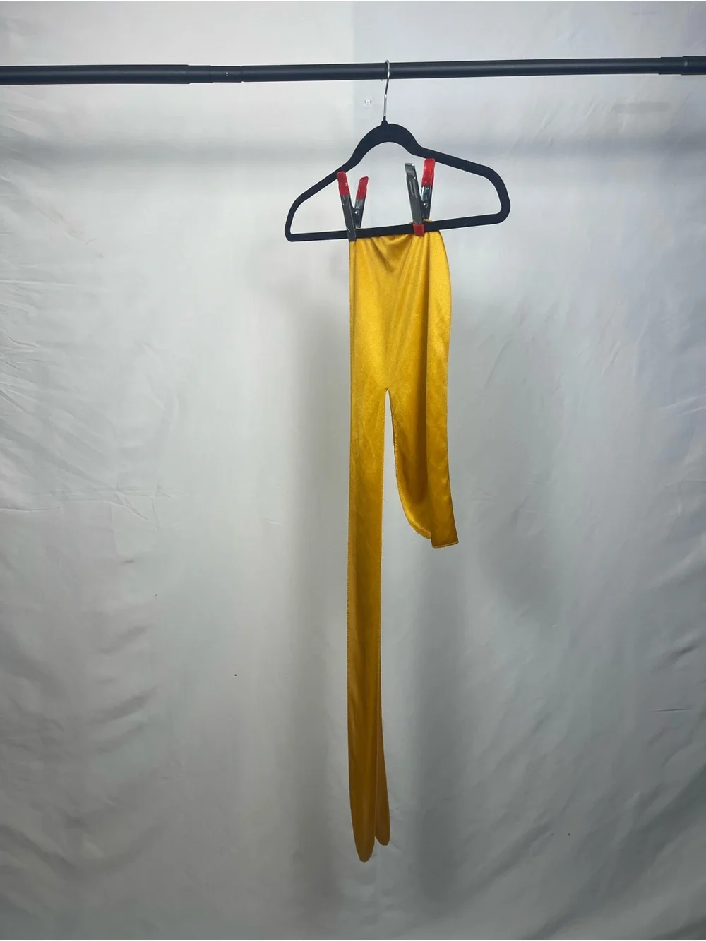 Gold Satin Scarf or Sash